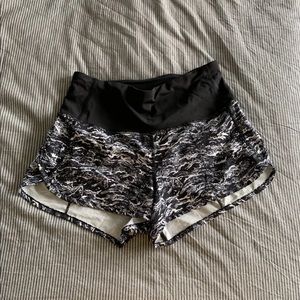Lululemon High Waisted Speed Short